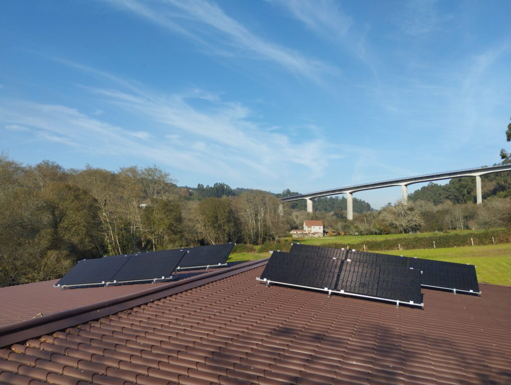 instalación de paneles solares en caldas de Reis