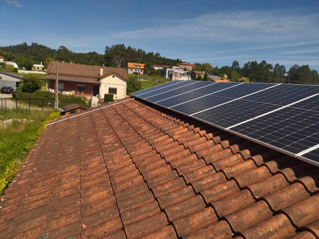 Instalación fotovoltaica Vilagarcía