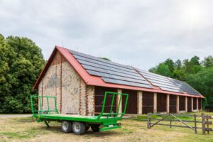 paneles solares granja galicia