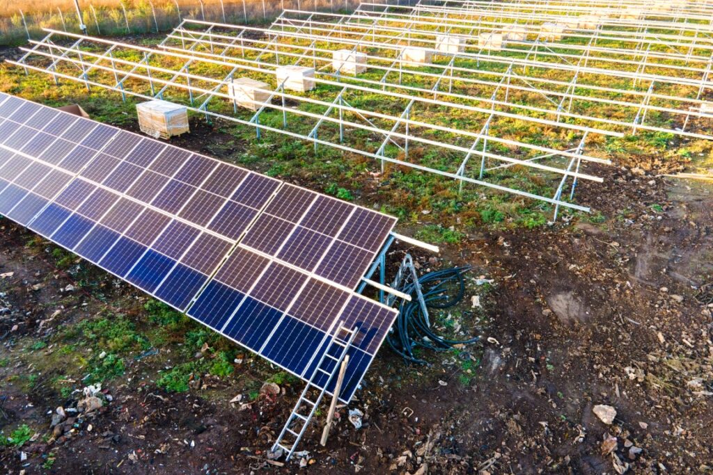 paneles solares granja galicia