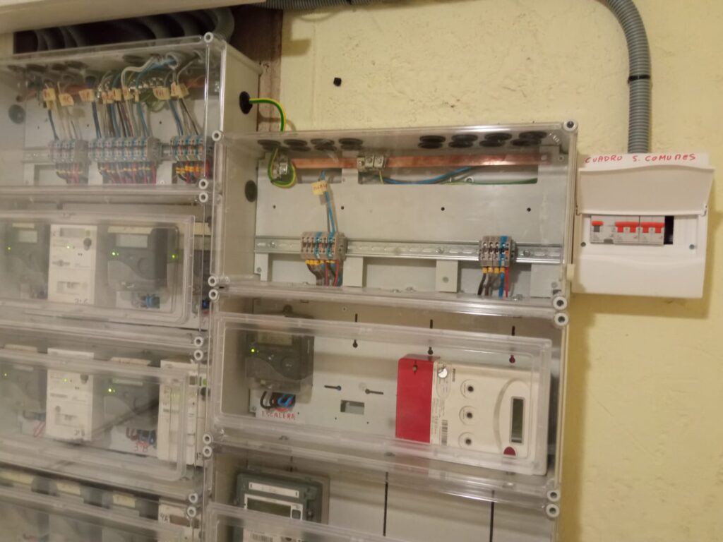 Renovación completa de centralización de contadores