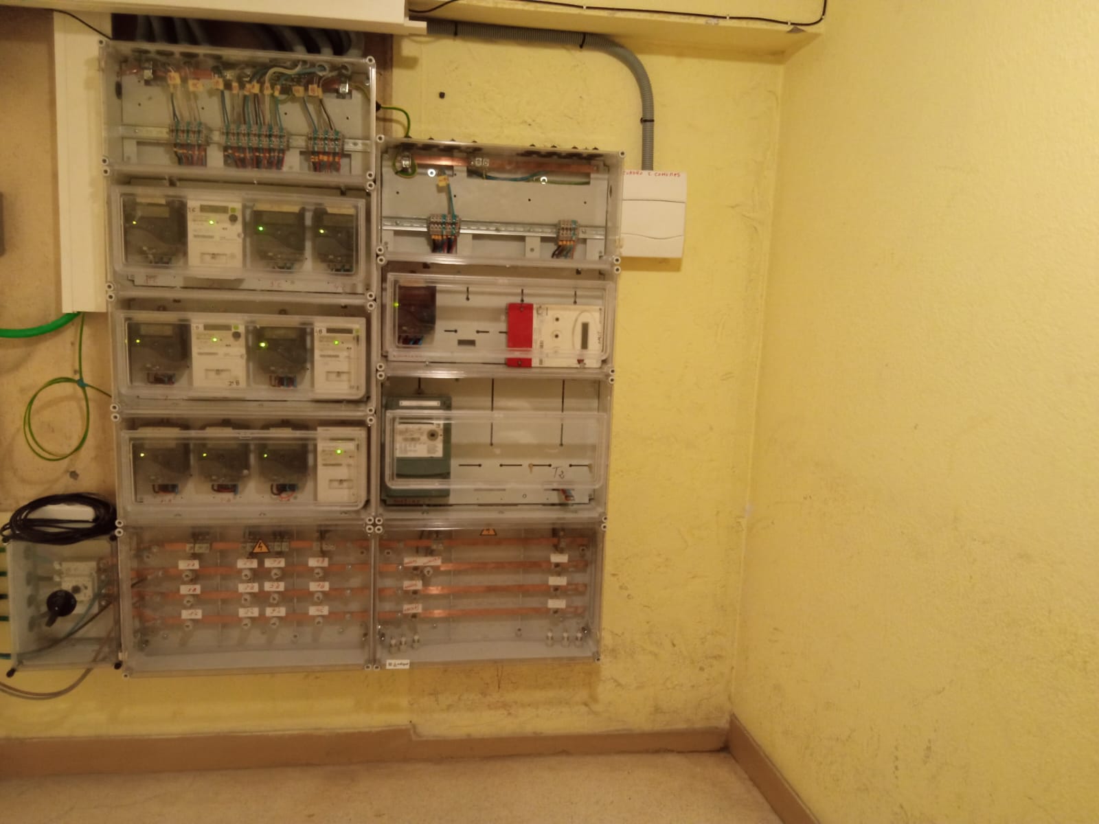Renovación completa de centralización de contadores