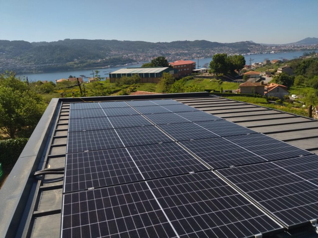 instalacion fotovoltaica Moaña