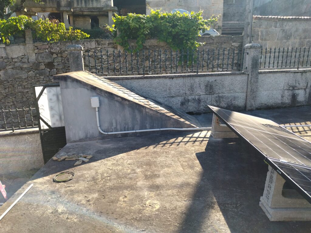 cableado paneles solares