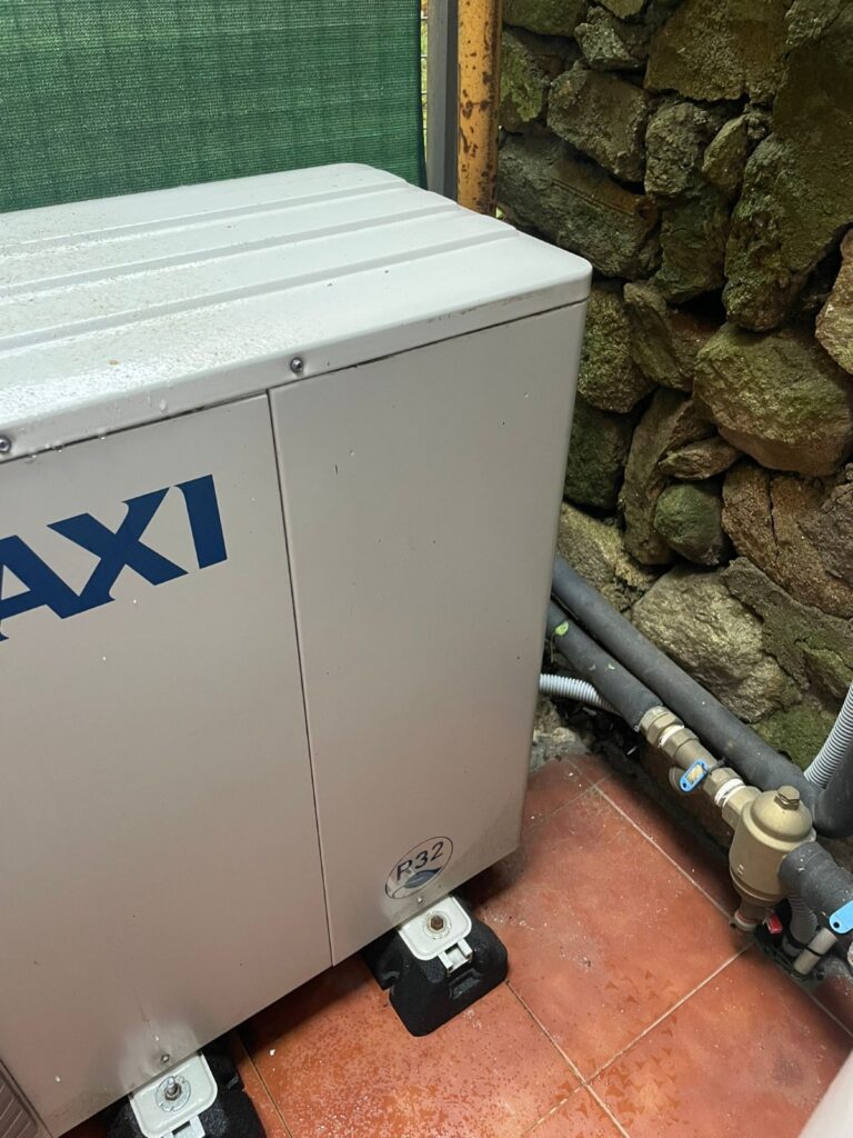 Instalación aerotermia