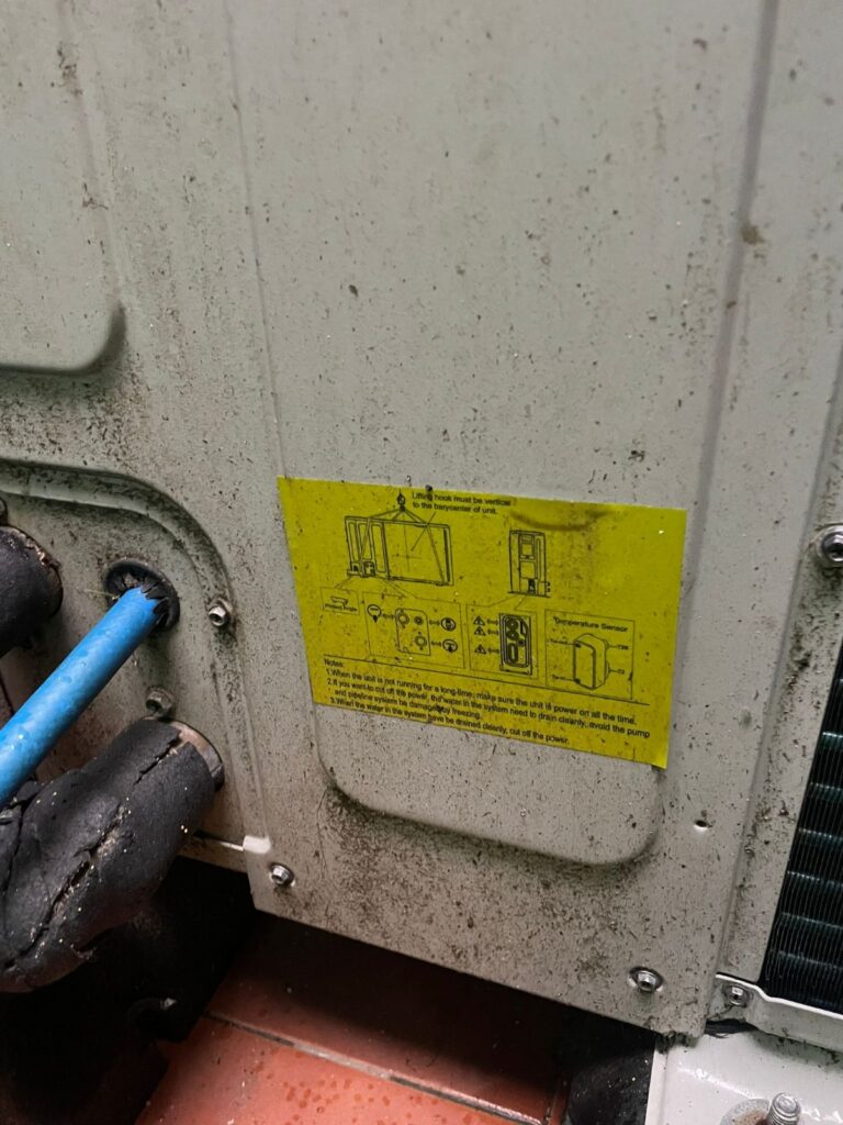 Instalación aerotermia