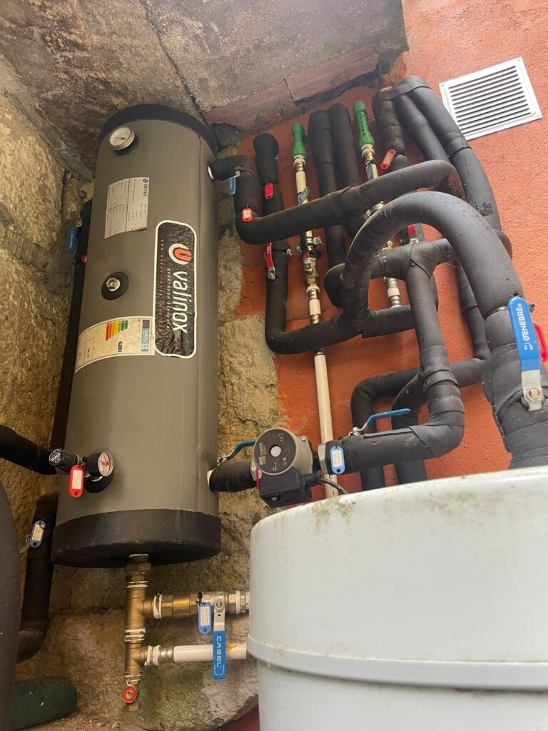 Instalación aerotermia