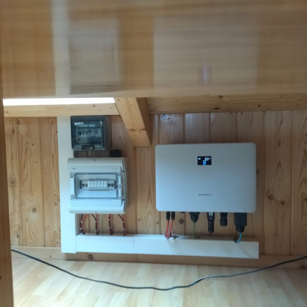 instalación fotovoltaica en Hio Cangas do morrazo